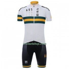 Fietskleding (Fietsshirt + Korte Koersbroek) 2022 Australië Nationaal Team